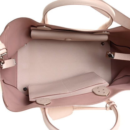 Christian Dior Supple Grained Calfskin Large Open Bar Tote Rose Poudre 5 of 17