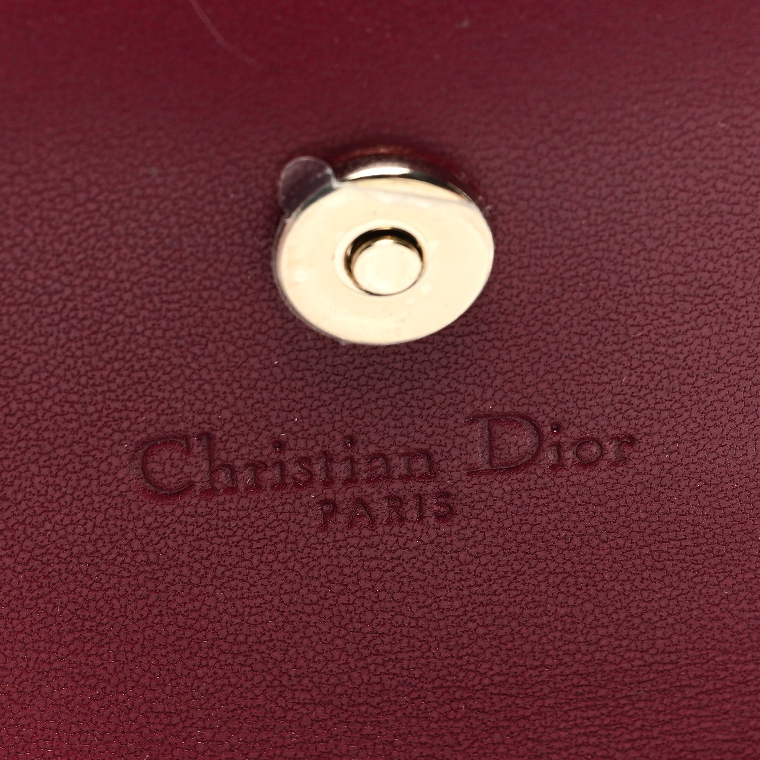 Christian Dior Lambskin Cannage Miss Dior Glycine Wallet Deep Fuchsia 6 of 6