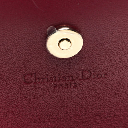 Christian Dior Lambskin Cannage Miss Dior Glycine Wallet Deep Fuchsia 6 of 6