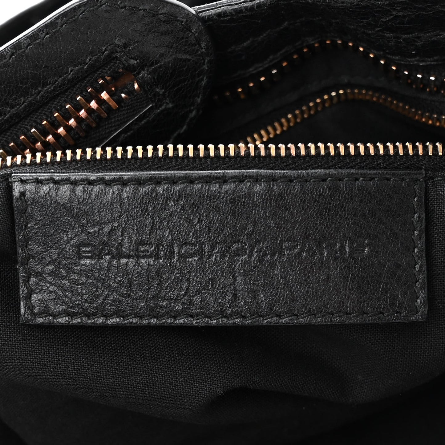 Agneau Giant 21 Rose Gold Hardware City Black