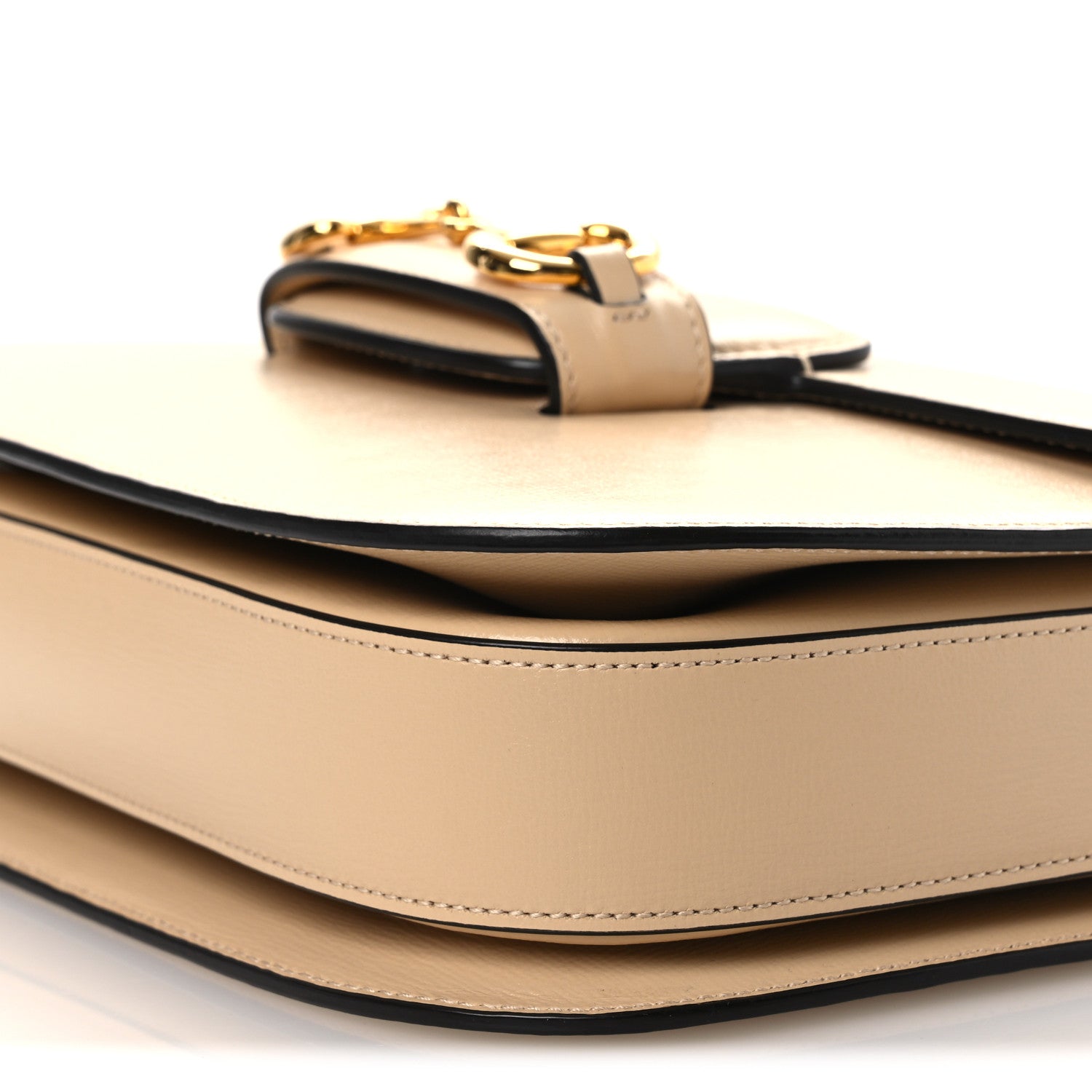 Gucci Azalea Calfskin Horsebit 1955 Shoulder Bag Bubble Tea