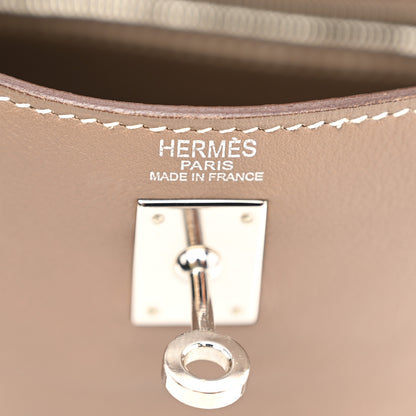 Hermes Swift Kelly Retourne 25 Etoupe 6 of 14