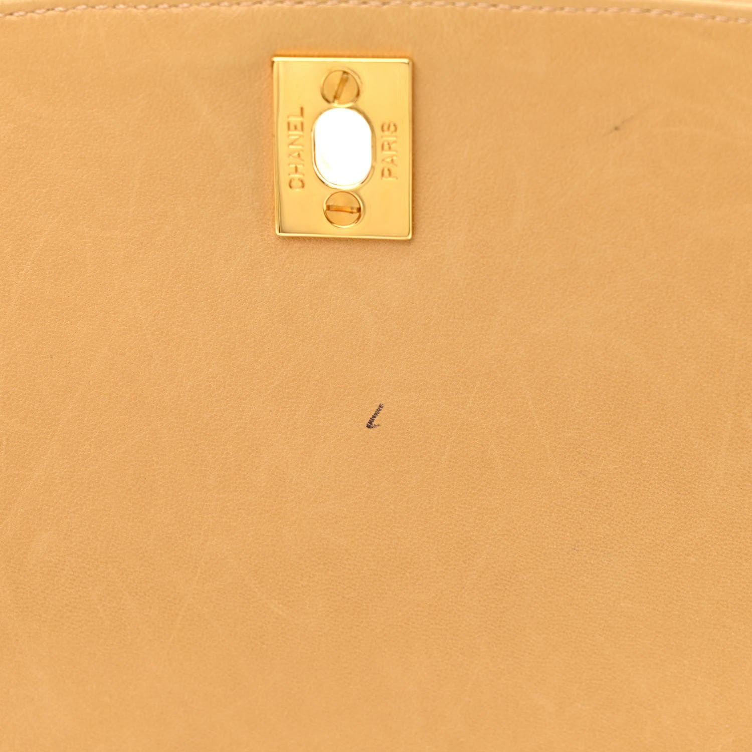 Chanel Lambskin Quilted Flap Shoulder Bag Beige 12 of 16