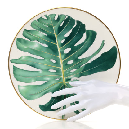 Hermes Porcelain Passifolia Dinner Plate N°1 Set of 2 2 of 7
