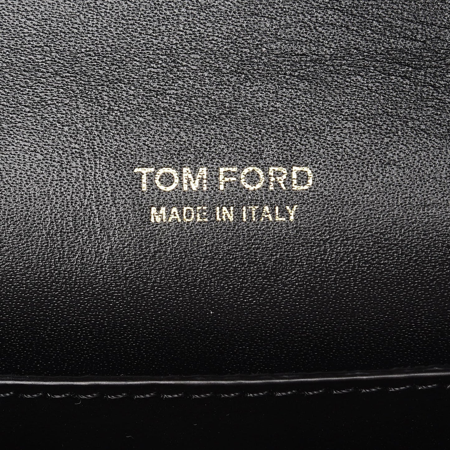Calfskin Icon Disco Bag Black