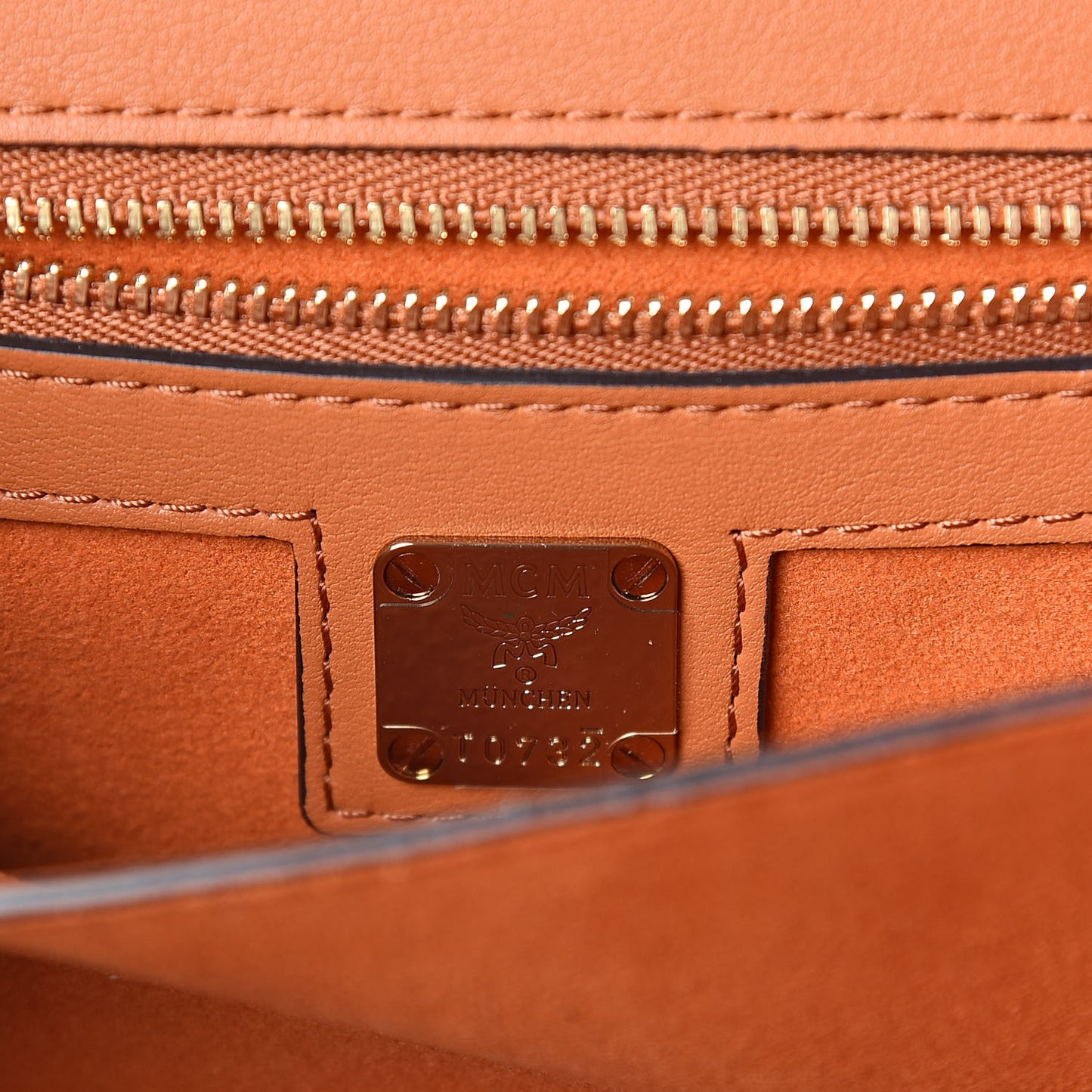 Visetos Studded Small Patricia Crossbody Bag Cognac