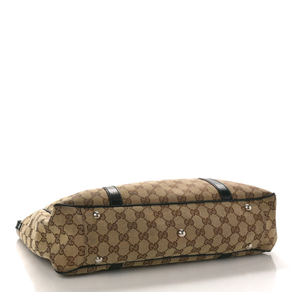 Gucci Monogram Medium Twins Tote Black 4 of 9