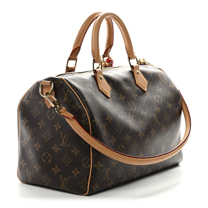 Louis Vuitton Monogram Speedy Soft Crafty 30 3 of 17