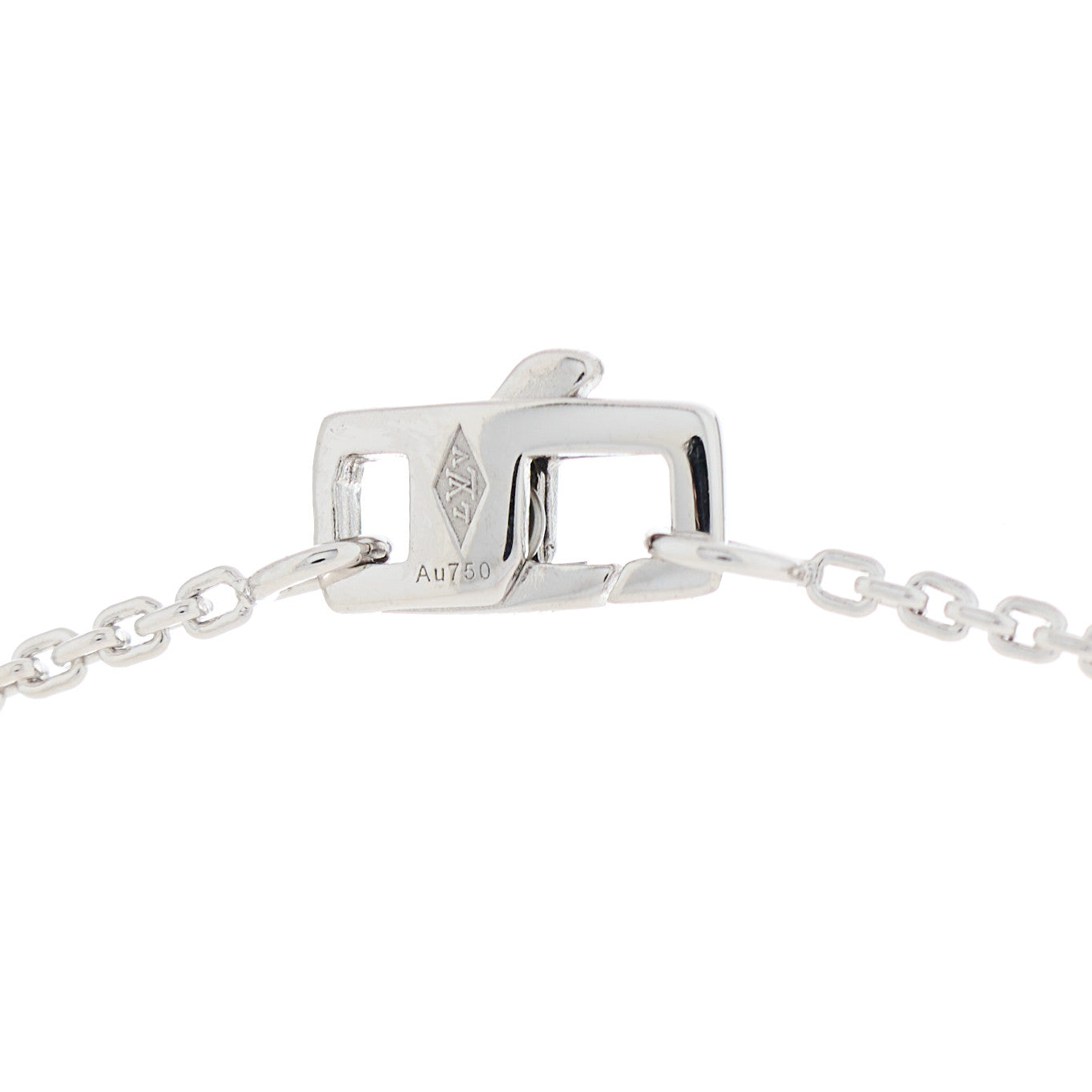 18K White Gold Diamond Idylle Blossom Pendant Necklace