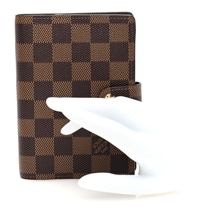 Louis Vuitton Damier Ebene Small Ring Agenda Cover 2 of 6