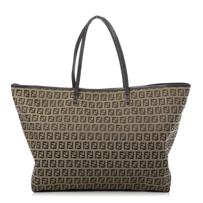 Fendi Zucchino Shopping Tote Brown 1 of 8