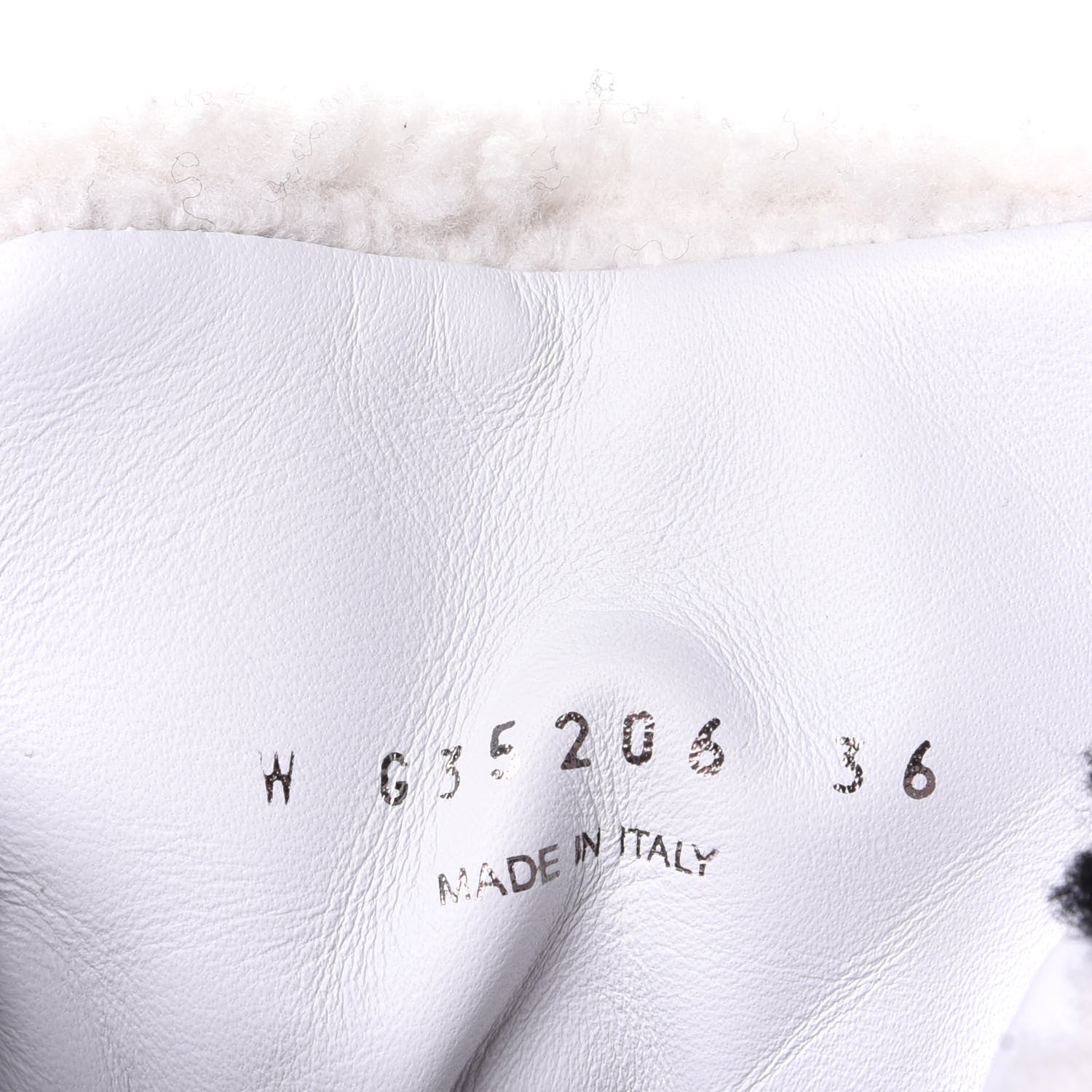 Chanel Shearling Suede CC High Top Sneakers 36 Black White 10 of 10