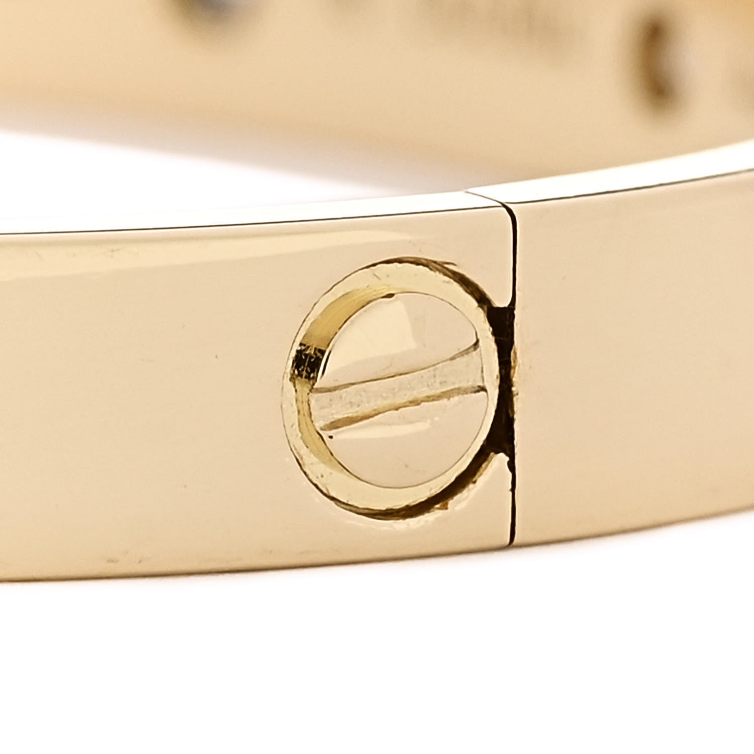 Cartier 18K Yellow Gold 10 Diamond LOVE Bracelet 16 5 of 6
