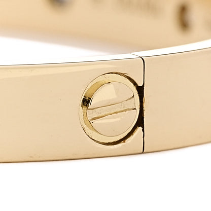 Cartier 18K Yellow Gold 10 Diamond LOVE Bracelet 16 5 of 6
