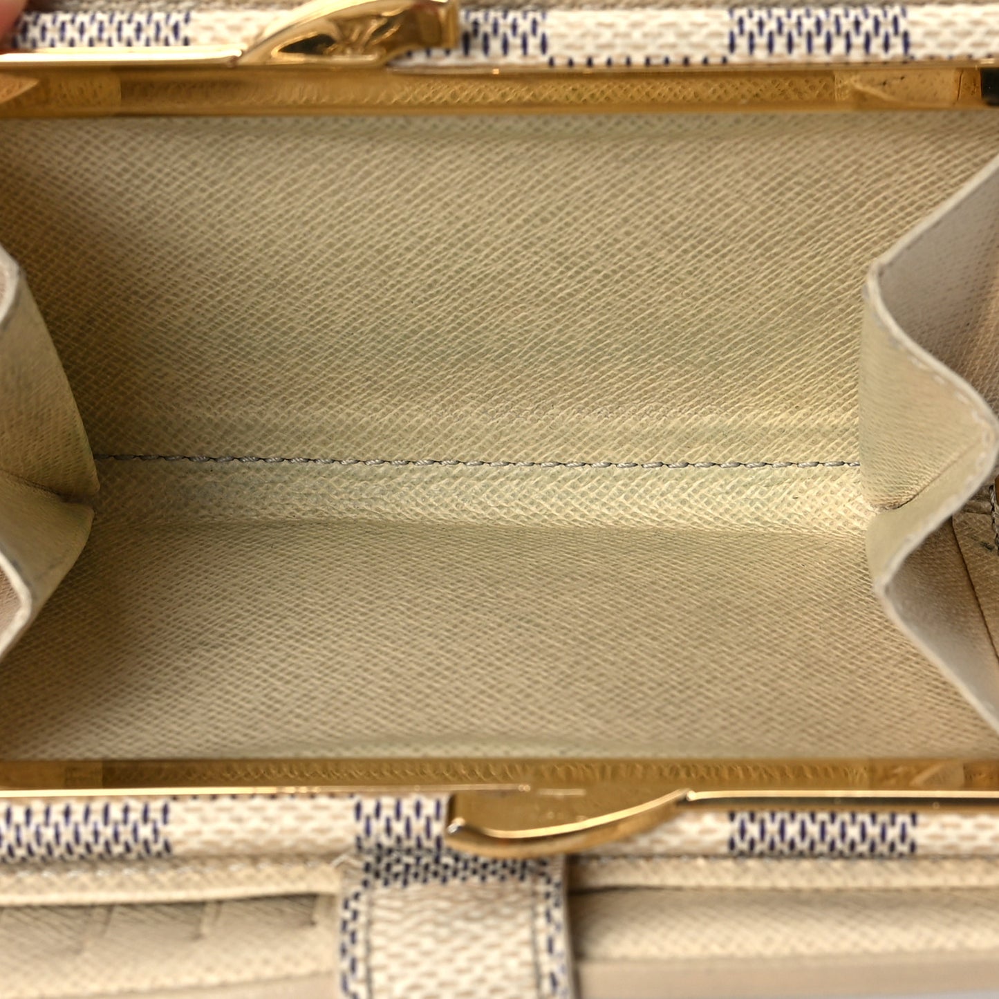 Damier Azur French Purse Wallet