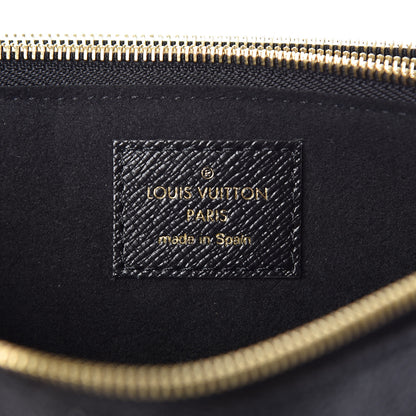 Louis Vuitton Monogram Giant Jungle Pochette Double Zip Black 7 of 10