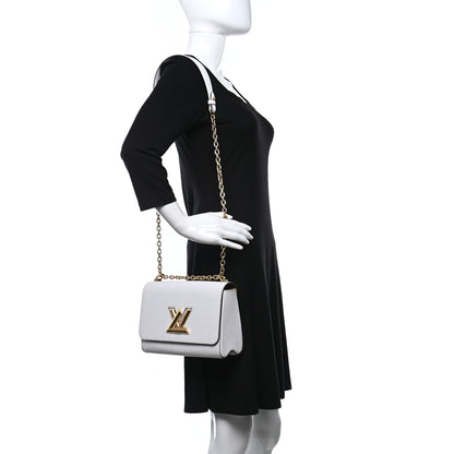 Louis Vuitton Epi Twist Shoulder Bag MM White 2 of 8