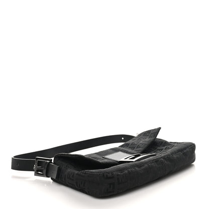 Fendi Zucchino Baguette Black 4 of 9