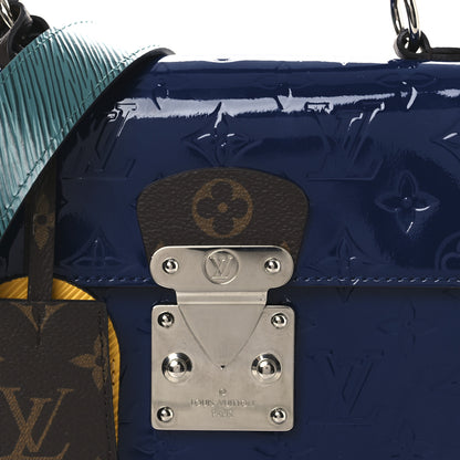 Louis Vuitton Vernis Epi Monogram Spring Street Blue 8 of 13