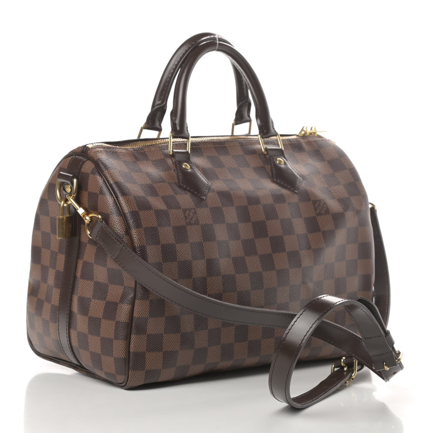 Louis Vuitton Damier Ebene Speedy Bandouliere 30 4 of 11