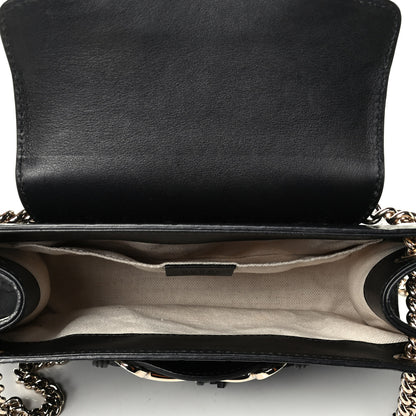 Gucci Guccissima Small Emily Chain Shoulder Bag Black 4 of 6