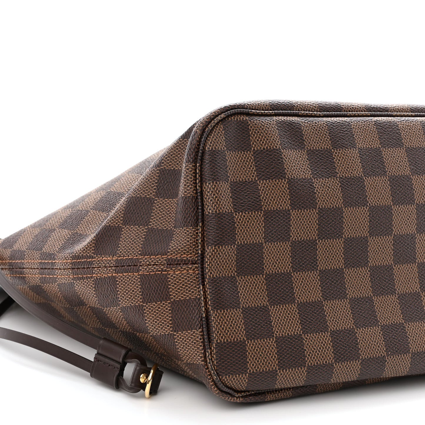 LOUIS VUITTON Damier Ebene Neo Neverfull MM Rose Ballerine