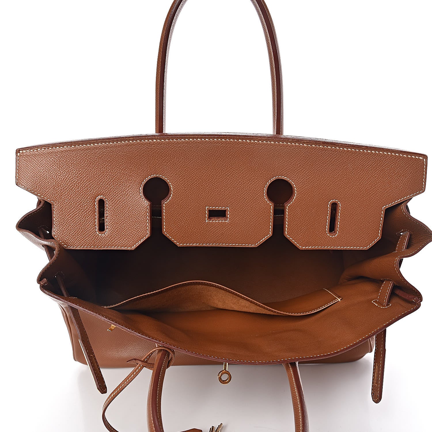 Hermes Courchevel Birkin 35 Gold 10 of 49