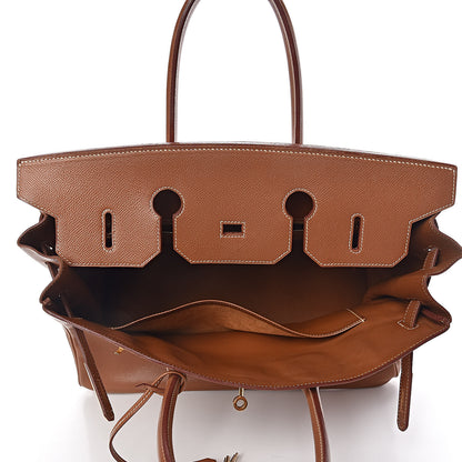 Hermes Courchevel Birkin 35 Gold 10 of 49