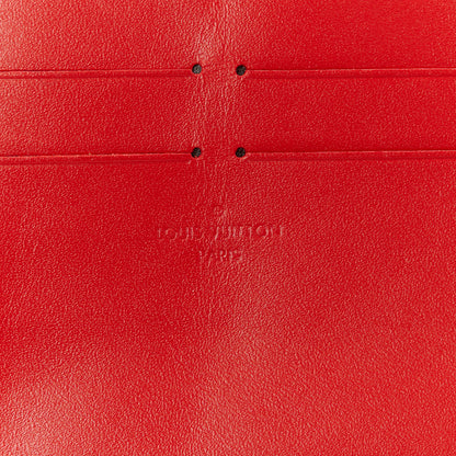 Louis Vuitton Vernis Felicie Pochette Chain Wallet Cherry 10 of 15