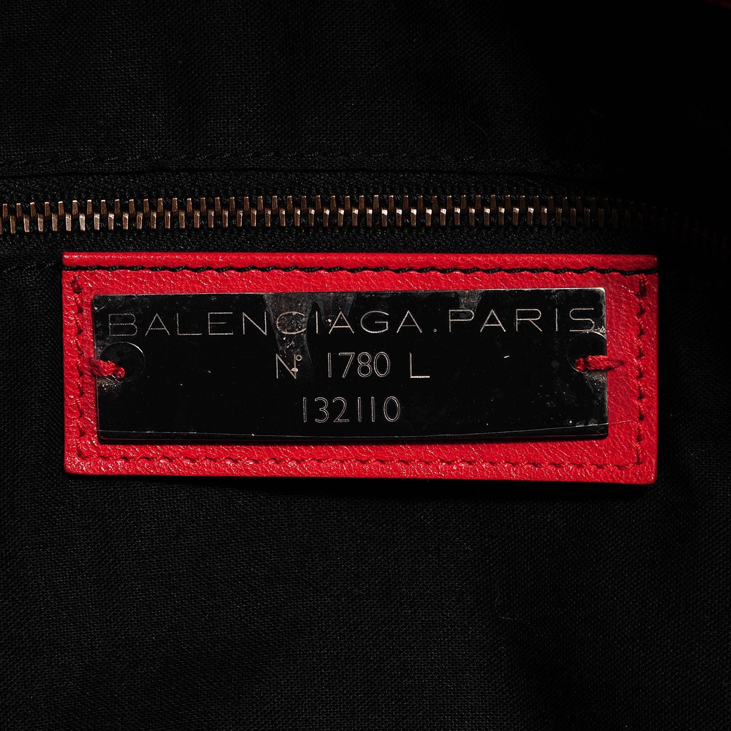 Balenciaga Agneau Classic Hardware Work Rouge Coquelicot 11 of 12