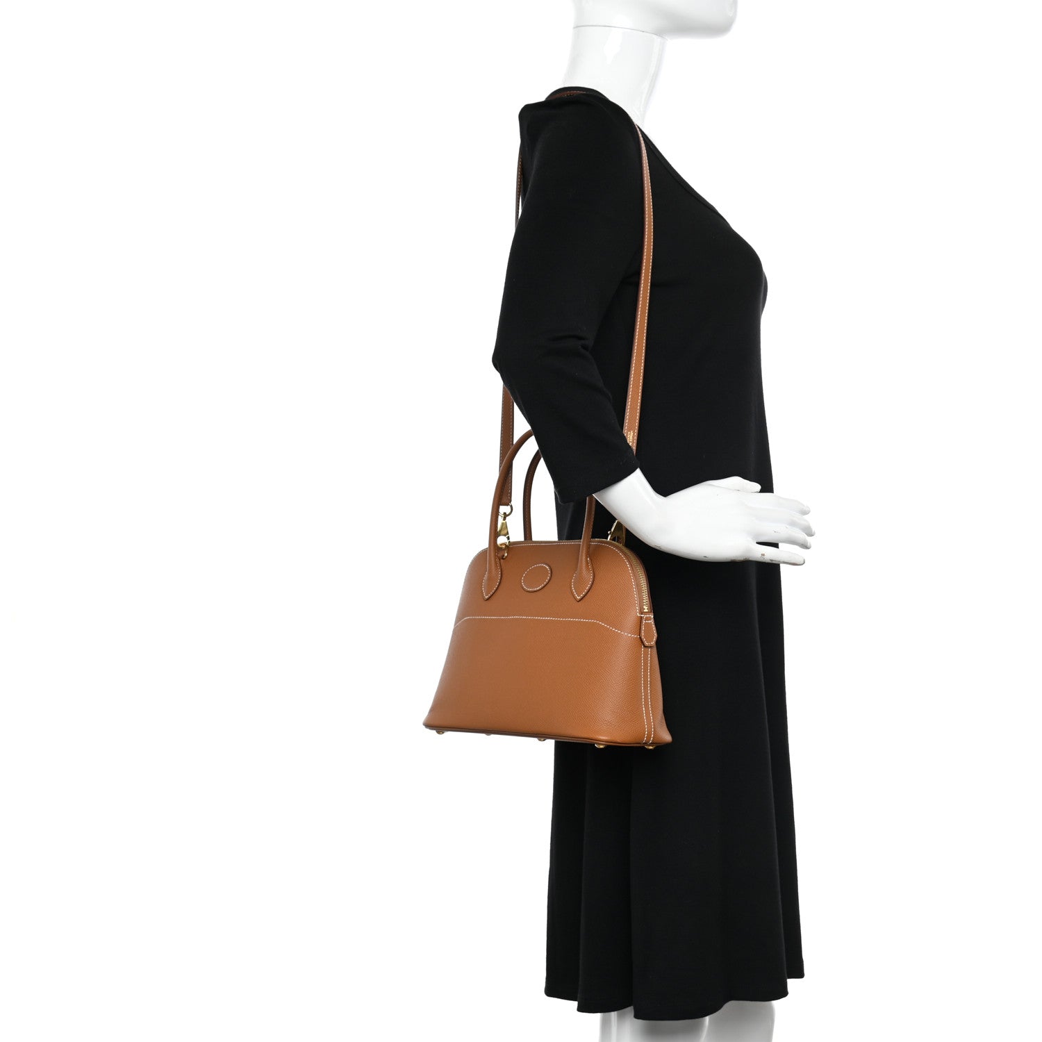 Hermes Epsom Bolide 27 Gold 2 of 10