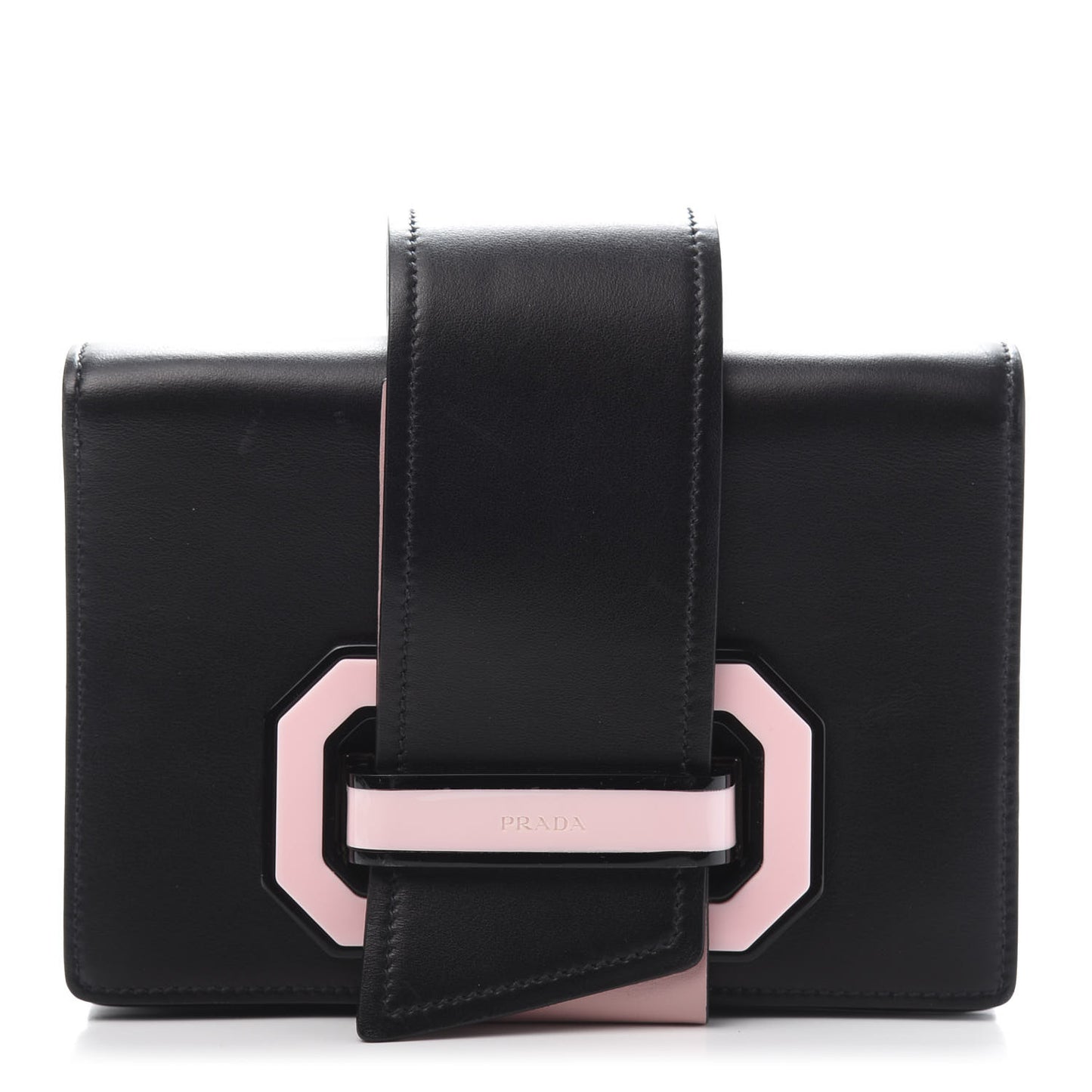 City Calf Plex Ribbon Bag Black Rosa