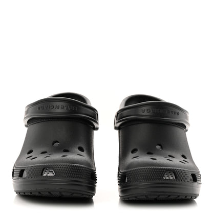 Balenciaga X CROCS Rubber Womens Madame 80 Sandals 37 Black 3 of 10