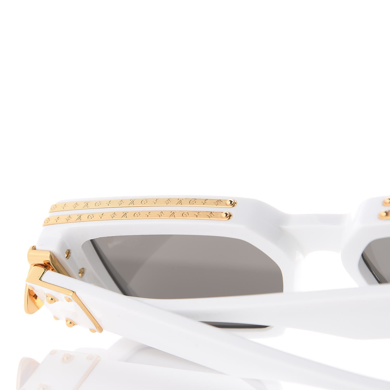 Louis Vuitton Acetate 1.1 Millionaires Z1166W Sunglasses White 7 of 8