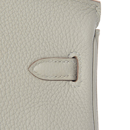 Hermes Togo Birkin 25 Gris Perle 15 of 34