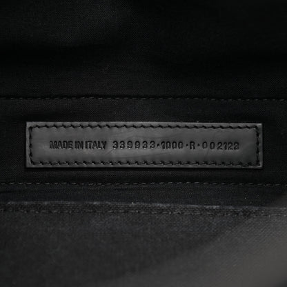 Balenciaga Cotton Canvas Calfskin S Navy Cabas Black 8 of 10