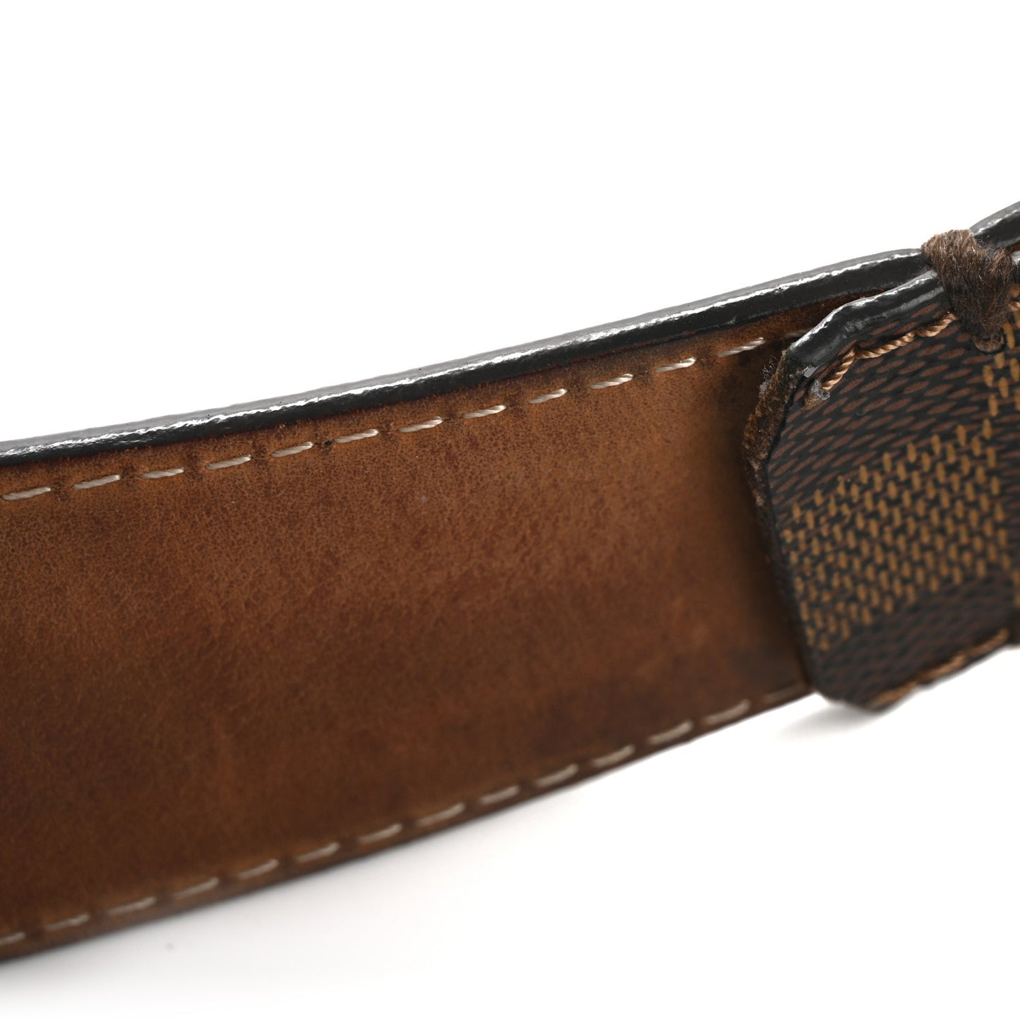 Damier Ebene Inventeur Belt 95 38