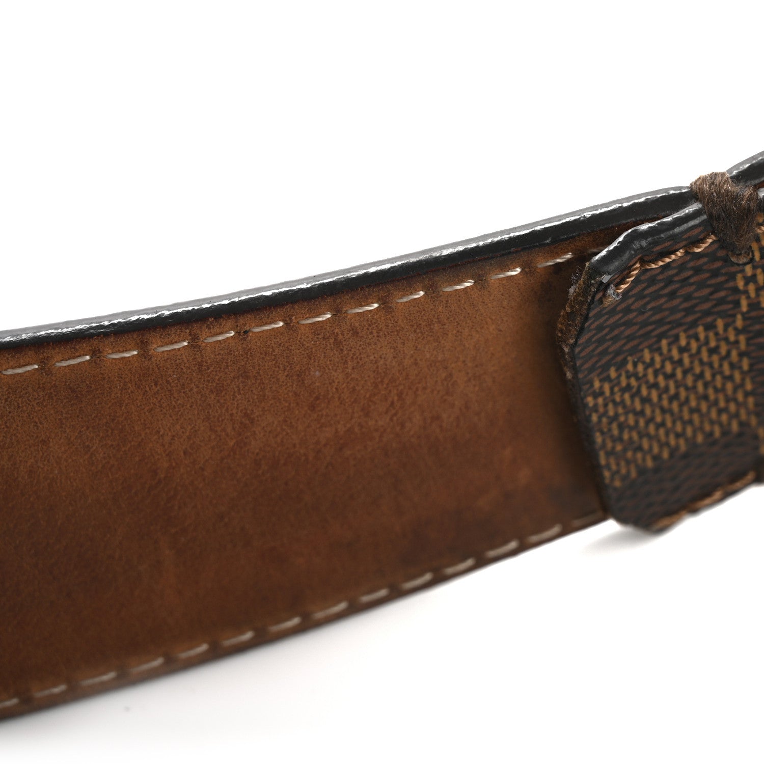 Louis Vuitton Damier Ebene Inventeur Belt 95 38 7 of 9