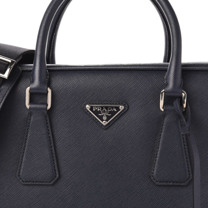 Prada Saffiano Travel Briefcase Baltico 11 of 11