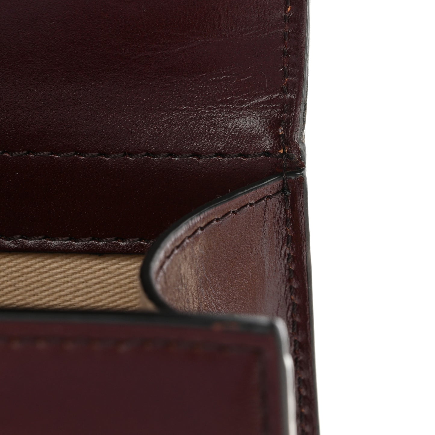 Smooth Calfskin Le Grand Bambino Dark Brown