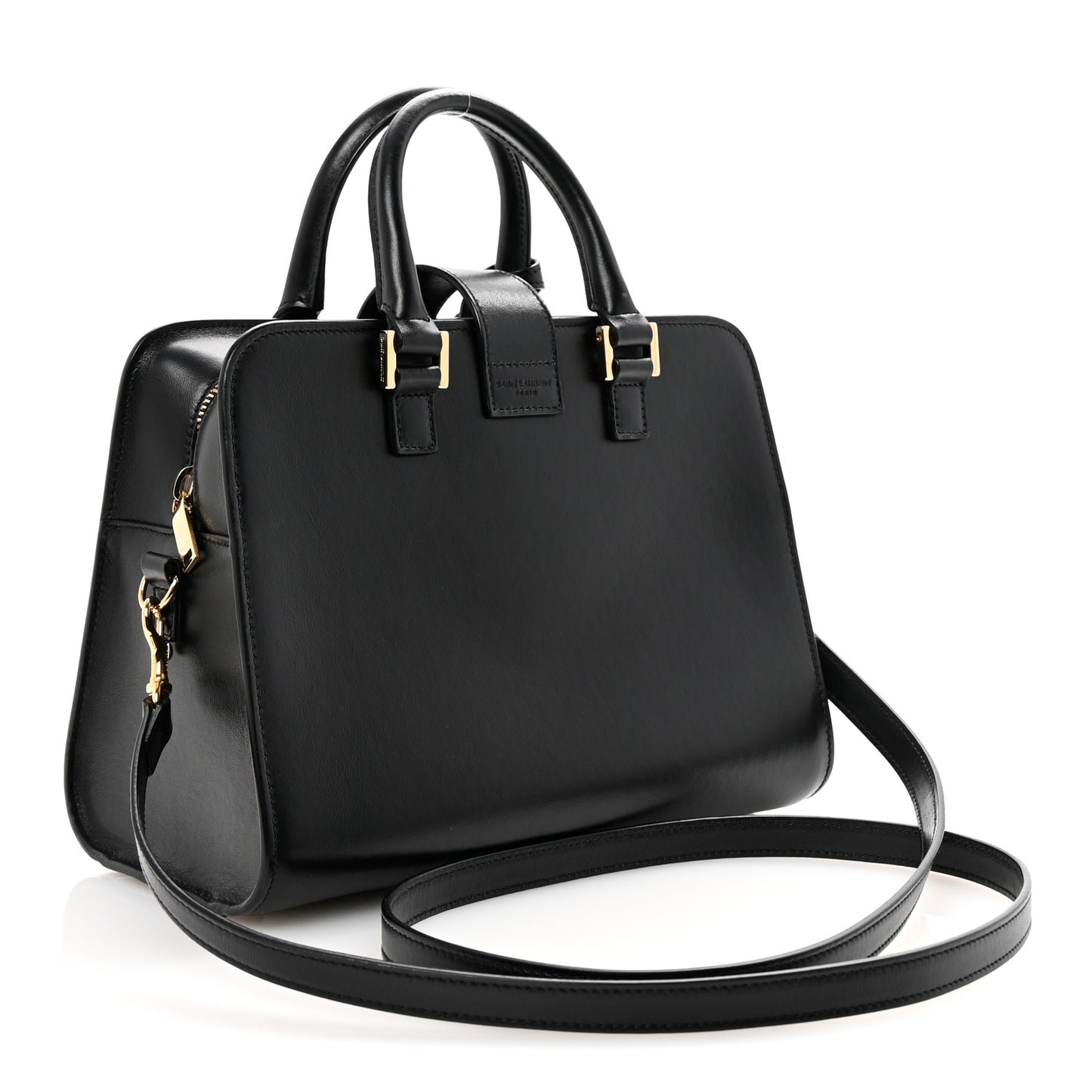 Calfskin Monogram Baby Cabas Black