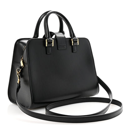 Saint Laurent Calfskin Monogram Baby Cabas Black 3 of 9