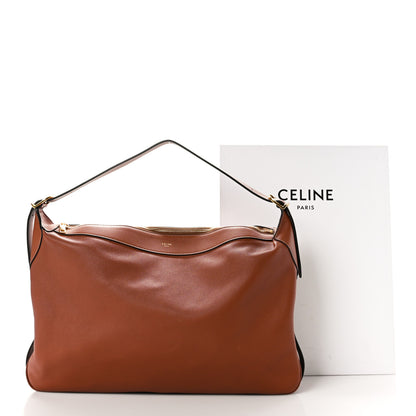 Celine Supple Calfskin Large Romy Shoulder Bag Tan 9 of 9