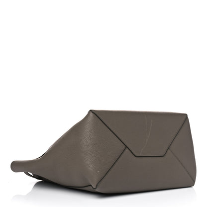Celine Soft Grained Calfskin Small Belt Cabas Phantom Taupe 3 of 15