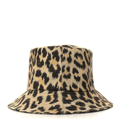 Christian Dior Oblique Reversible Leopard Bucket Hat Beige 9 of 12