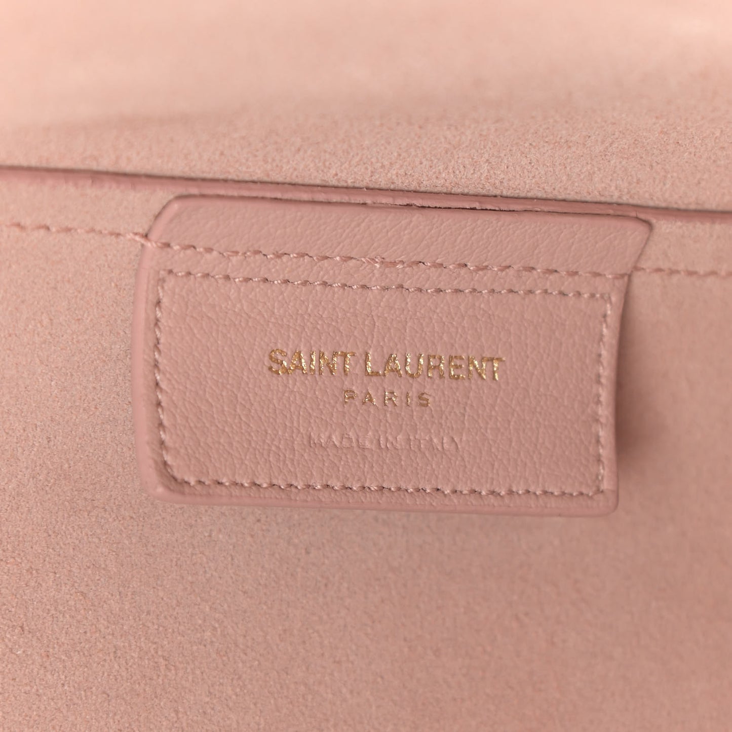 Calfskin Large Shopping Tote Pale Blush