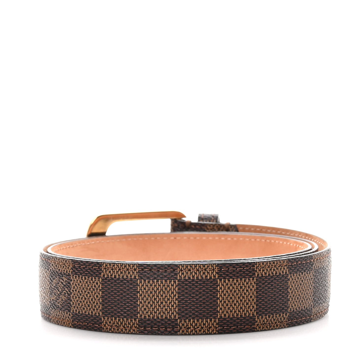 Damier Ebene 30mm Ellipse Belt 90 36
