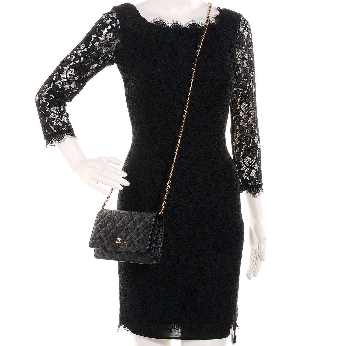 Caviar Wallet on Chain WOC Black