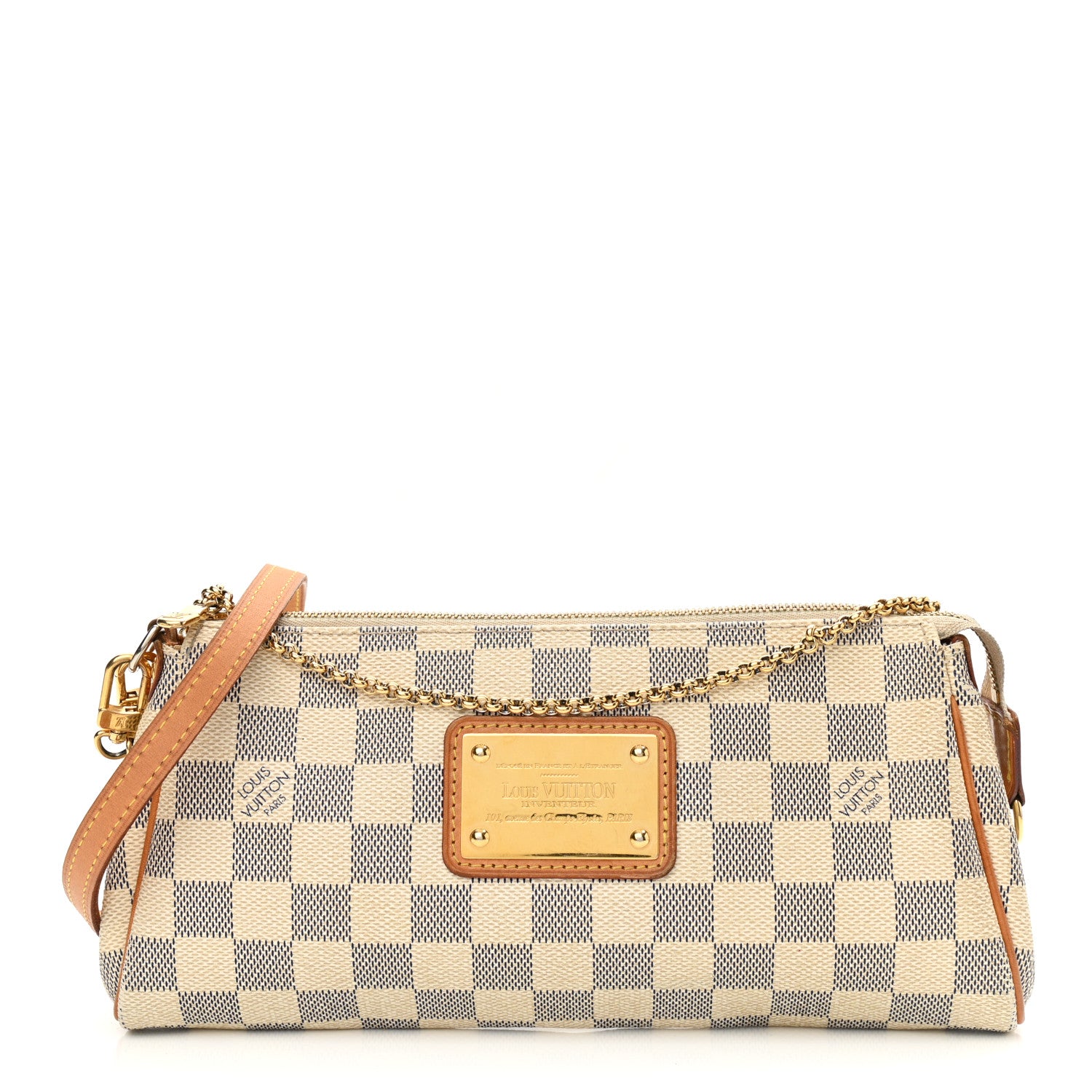 Louis Vuitton Damier Azur Eva Clutch 1 of 12