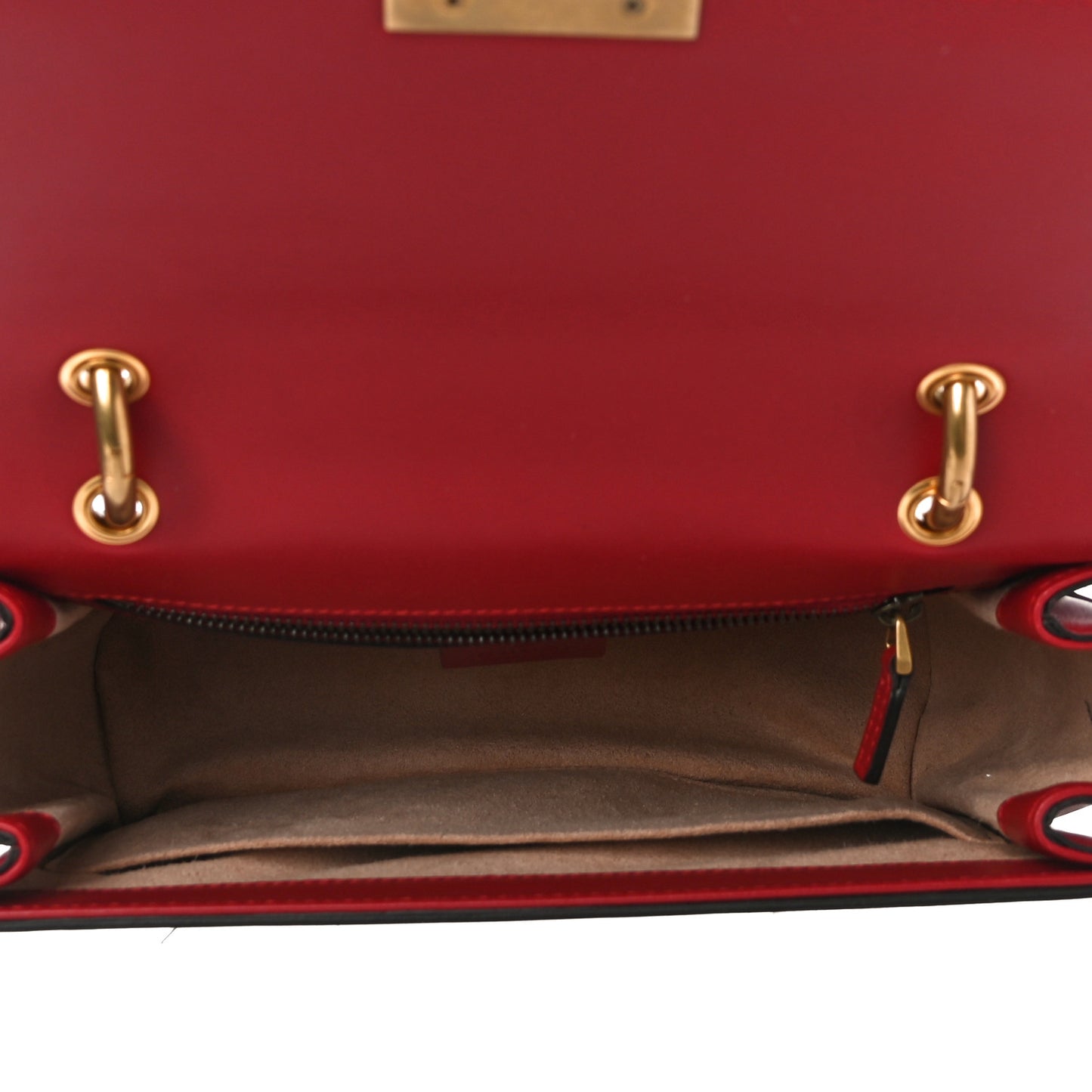 Calfskin Sylvie Web Queen Margaret Shoulder Bag Blue Agata Hibiscus Red Mystic White